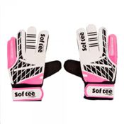 Imagen GUANTES PORTERO SOFTEE NEGRO ROSA BLANCO 35053-775