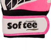 Imagen GUANTES PORTERO SOFTEE NEGRO ROSA BLANCO 35053-775