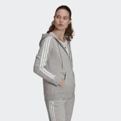 Imagen SUDADERA ADIDAS W 3S FT FZ HD GRIS BLANCO GL0802