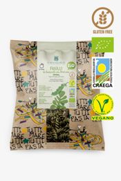 Pasta guisante con wakame