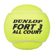 Imagen BOTE PELOTAS TENIS DUNLOP 3 UND FORT ALL COURT TS AMARILLO 601315