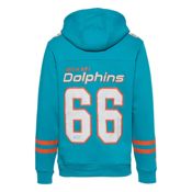 Imagen SUDADERA FANATICS MIAMI DOLPHINS JERSEY HOODIE 013 VERDE 007S-996V-9P-025 HOODIE