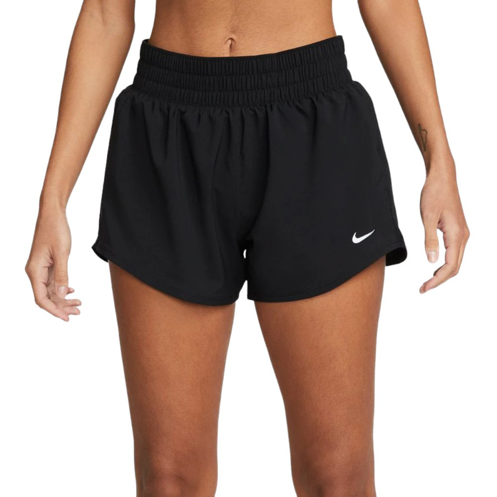 Imagen SHORT NIKE W ONE DF MR 3IN BR SHORT NEGRO DX6010-010