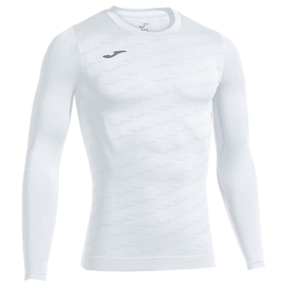 Imagen CAMISETA JOMA BRAMA CLASSIC TERMICA BLANCO 103749-200 CUELLO REDONDO