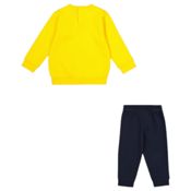 Imagen CHANDAL CHAMPION CREWNECK SUIT BEBES AZUL MARINO AMARILLO 306847-YS079 NIÑO BEBE TRACKSUIT