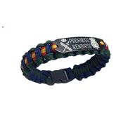 Pulsera España. Escudos G. Civil y del CNP -Prohibido Rendirse
