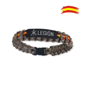 Pulsera España paracord escudo Legión Árida 3