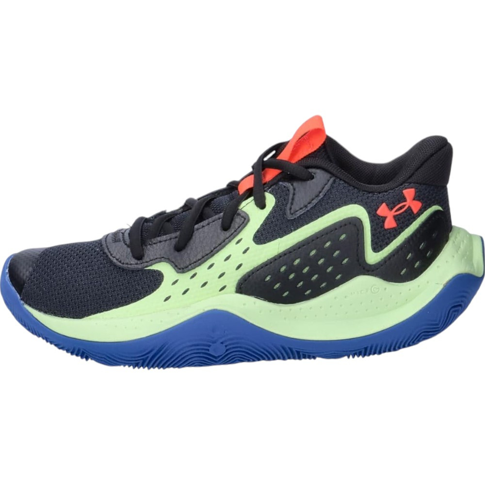 Imagen ZAPATILLAS UNDER ARMOUR GS JET 23 VERDE NEGRO 3026635-005 BALONCESTO NIÑO NIÑA