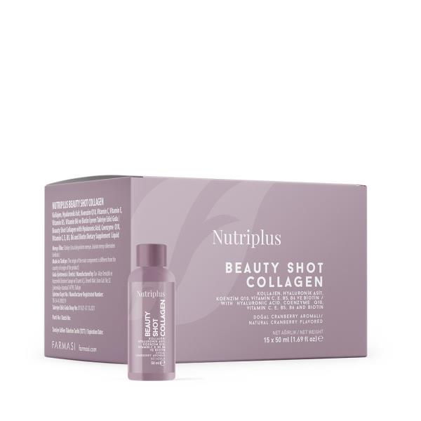 Nutriplus Beauty Shot Collagen Farmasi 15x50 ml 1