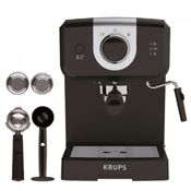 Cafetera espresso manual Krups XP3208 Opio 15 bares Espumador de leche 2