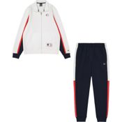 Imagen CHANDAL CHAMPION BLOQUES DE COLOR RETRO SPORT NEGRO BLANCAS 220338-WW001 TRACKSUIT HOMBRE