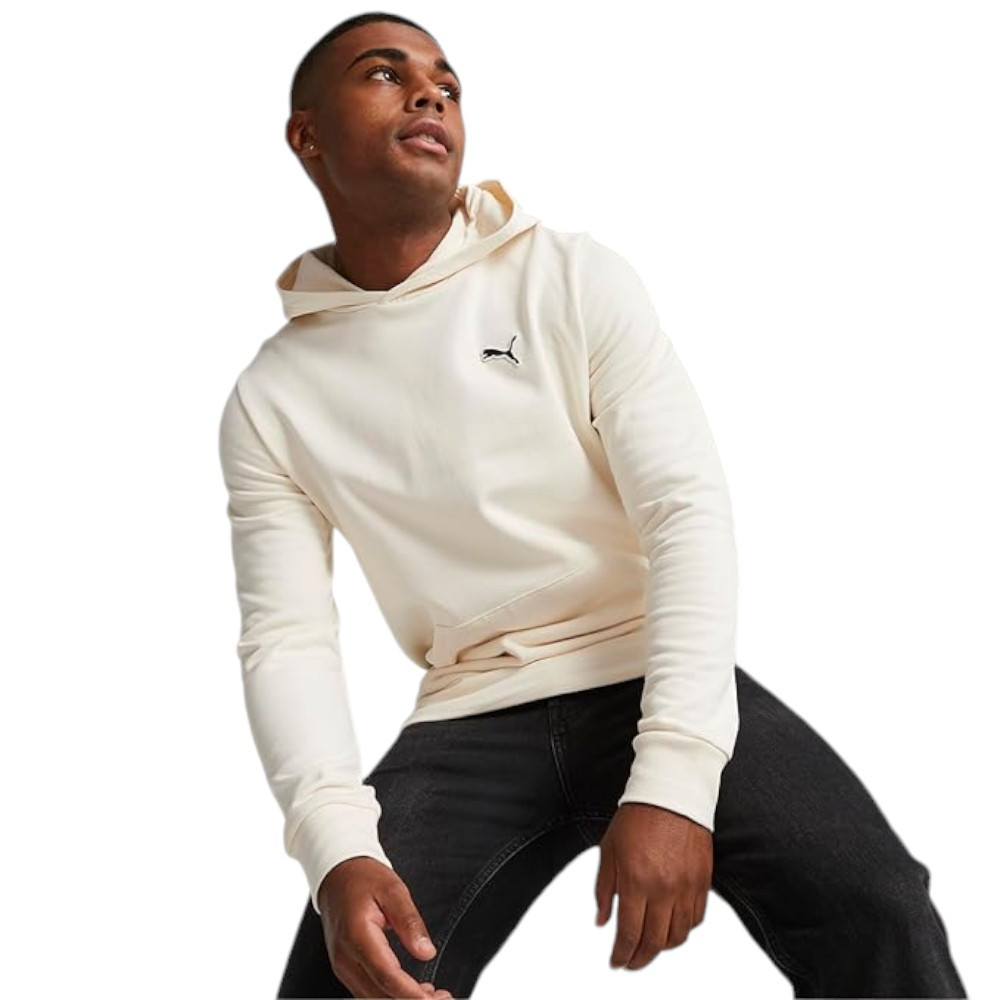 Imagen SUDADERA PUMA BETTER ESSENTIALS BEIGE 676814-99 HOODIE HOMBRE