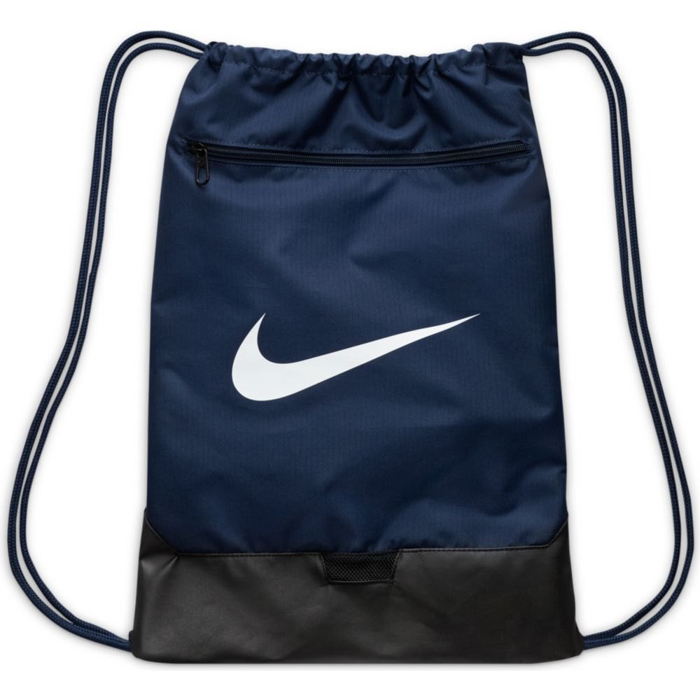 Imagen GYMSACK NIKE BRASILIA GYM  MARINO BLANCO 18 LITROS DM3978-410
