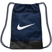 Imagen GYMSACK NIKE BRASILIA GYM  MARINO BLANCO 18 LITROS DM3978-410