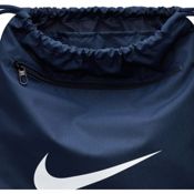 Imagen GYMSACK NIKE BRASILIA GYM  MARINO BLANCO 18 LITROS DM3978-410