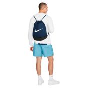 Imagen GYMSACK NIKE BRASILIA GYM  MARINO BLANCO 18 LITROS DM3978-410