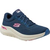 Imagen ZAPATILLAS SKECHERS ARCH FIT 2.0 BIG LEAGUE AZUL MARINO MULTI 150051-NVMT CASUAL MUJER