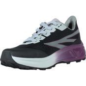 Imagen ZAPATILLAS HI-TEC FLASH TRAIL NEGRO GRIS PURPURA O090152-004 RUNNING TRAIL MUJER