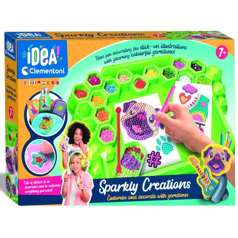 Clementoni Juego Laboratorio de Creaciones Brillantes