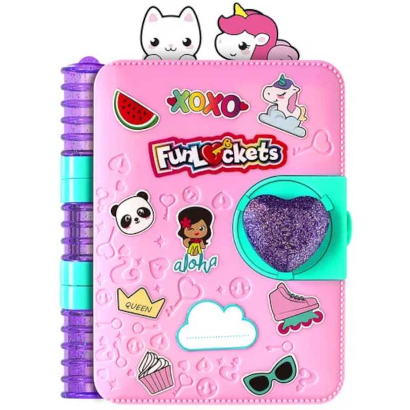 Diset Diario Secreto Funlockets color rosa