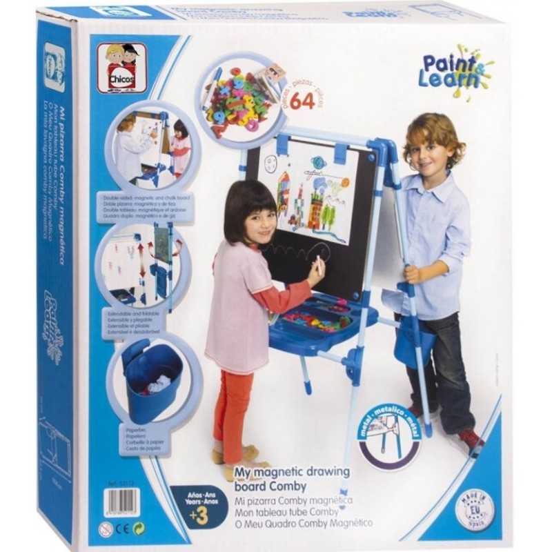 Fabrica De Juguetes Pizarra Comby Magnética Infantil Reversible
