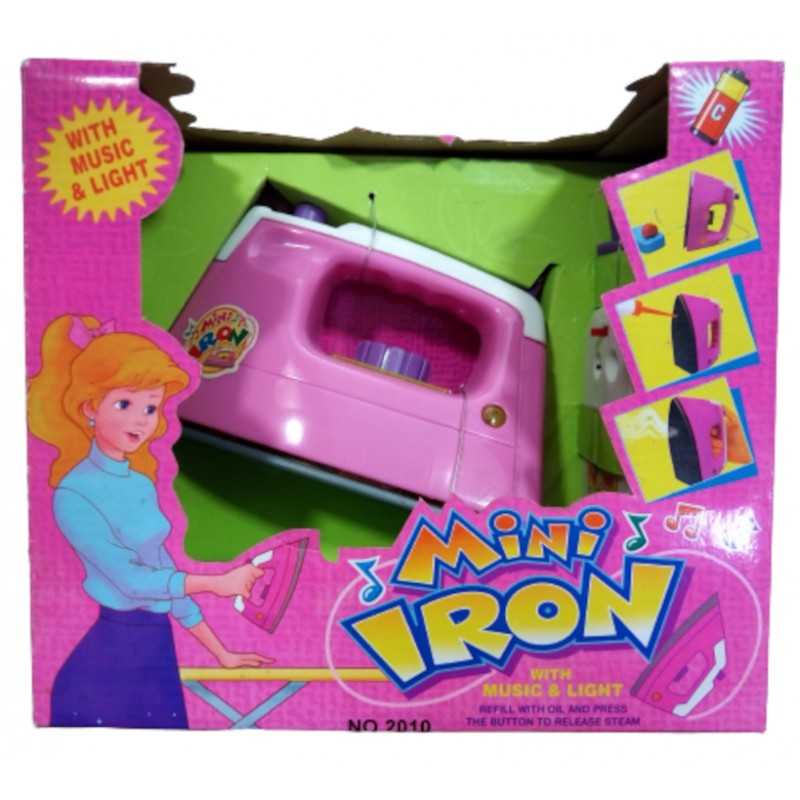 Kapaxko Plancha Infantil de Juguete Rosa o Azul