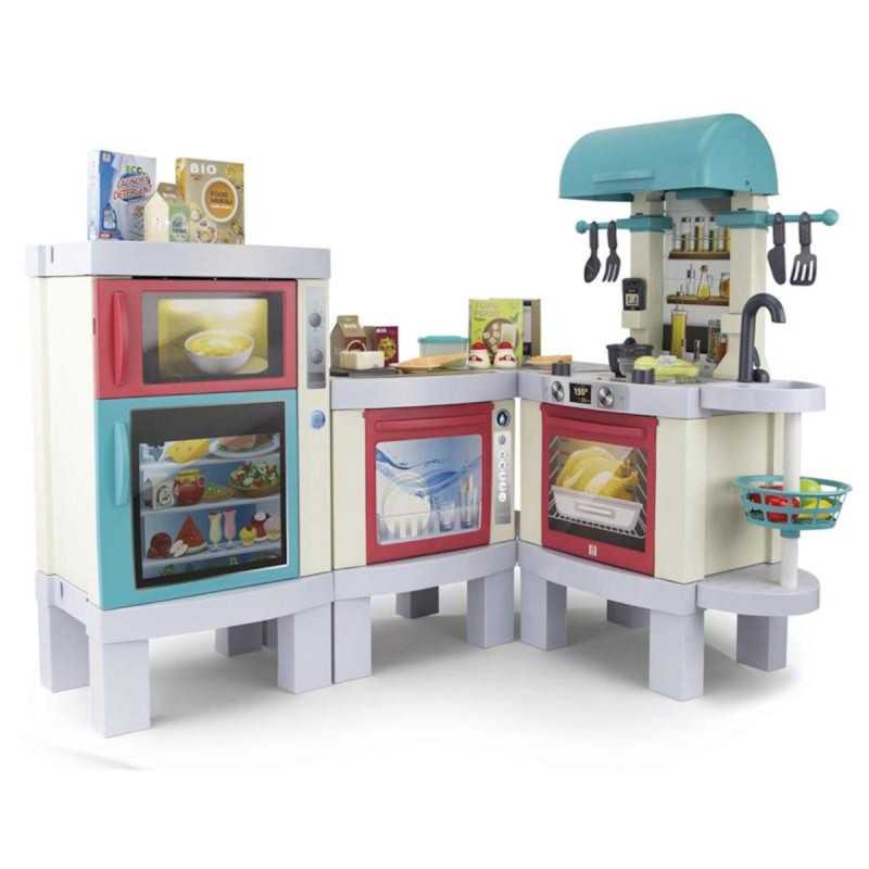 Fabrica De Juguetes Cocina Modular Infantil Deli XL con luces led y sonidos