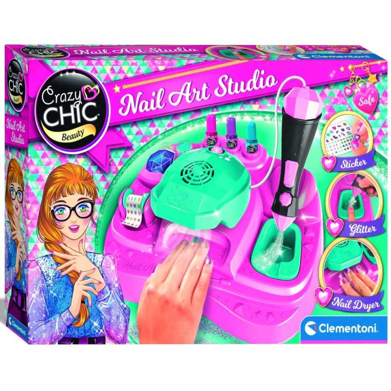 Clementoni Diseña tus Uñas de Luxe Infantil