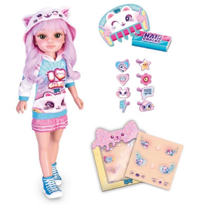 Nancy Muñeca Nancy Catwali - Diviértete creando peinados