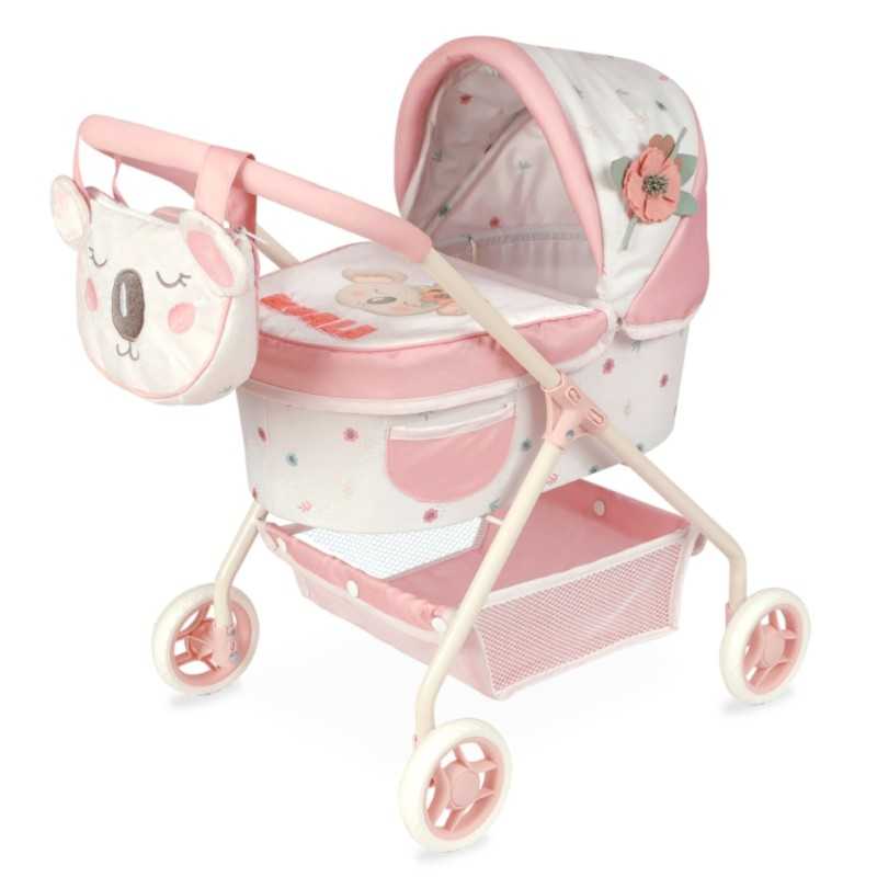 Decuevas Toys Carro de Muñecas Koala con Bolso Mi Primer carrito