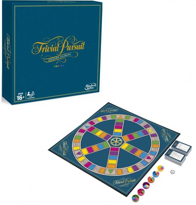 Hasbro Gaming Juego de Mesa Trivial Pursuit Edición Clásica