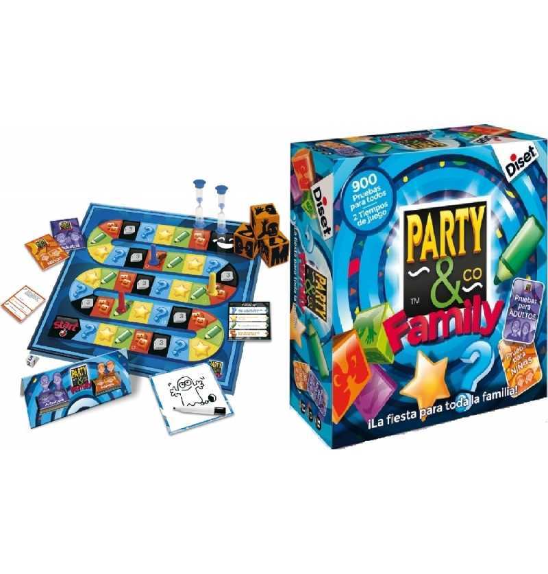 Diset Juego de Mesa Party & Co. Familiar