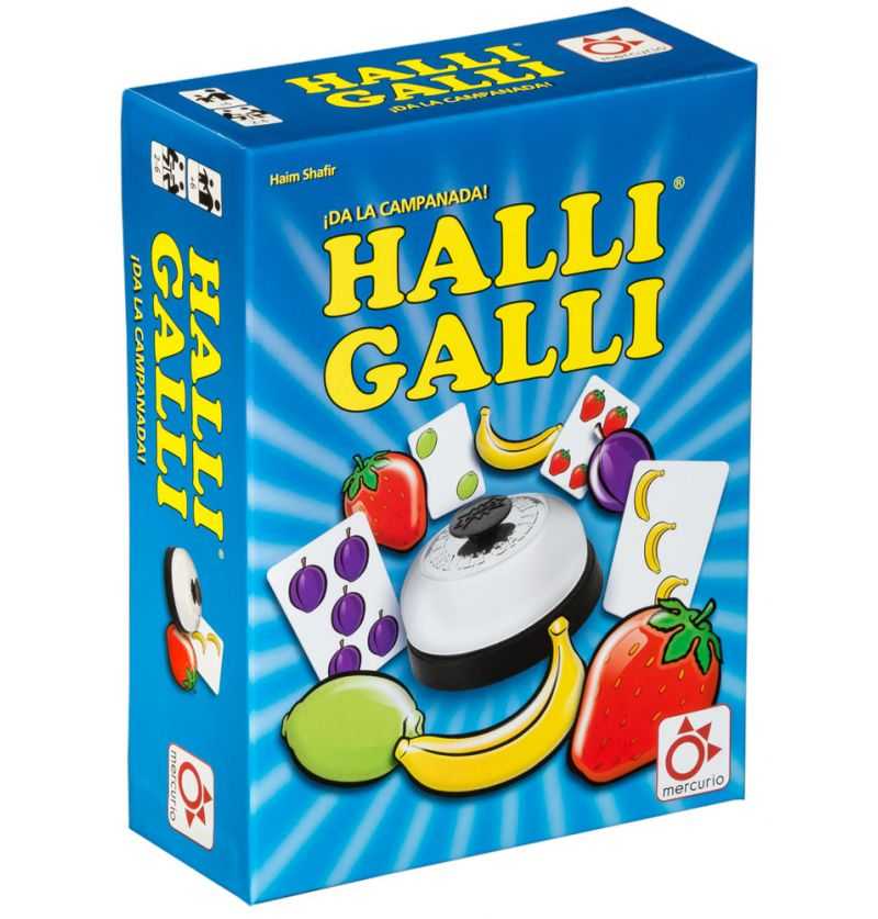 Mercurio Juego de Mesa Halli Galli