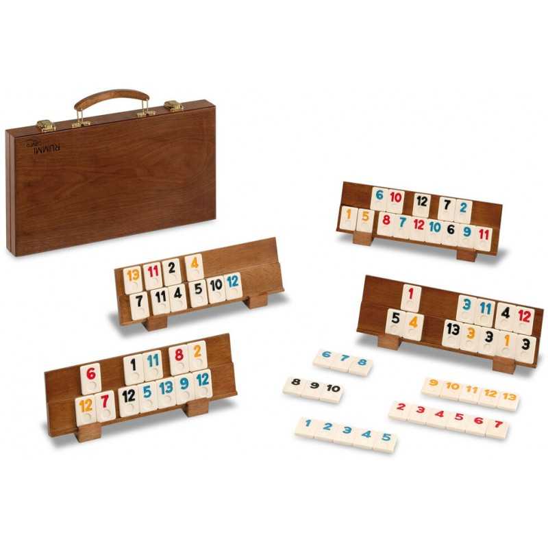 Cayro Juego de Mesa Rummi en Maletín de Madera