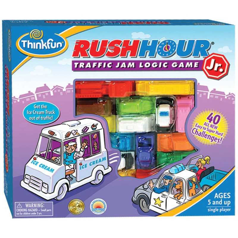 Thinkfun Juegos De Mesa Juego de Mesa Junior Rush Hour - Escapa del Atasco