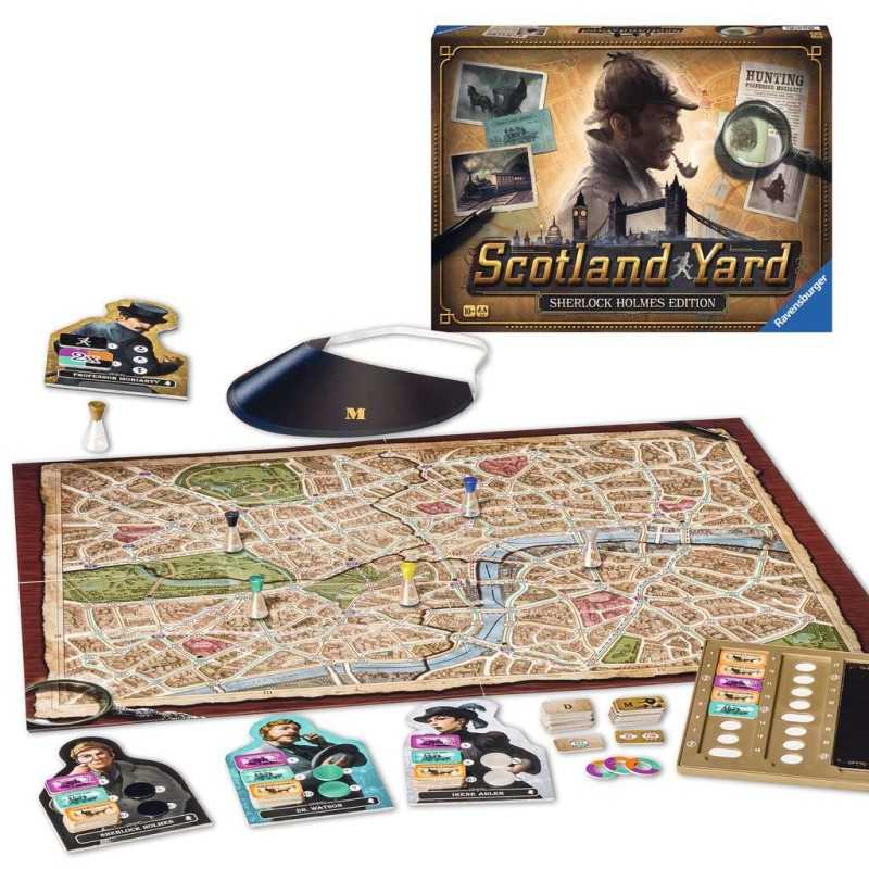 Ravensburger Juego de Mesa Scotland Yard Sherlock Holmes