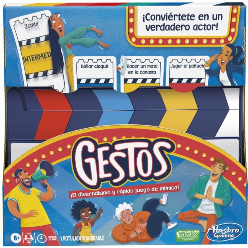 Hasbro Gaming Juego de Mesa Gestos Refresh