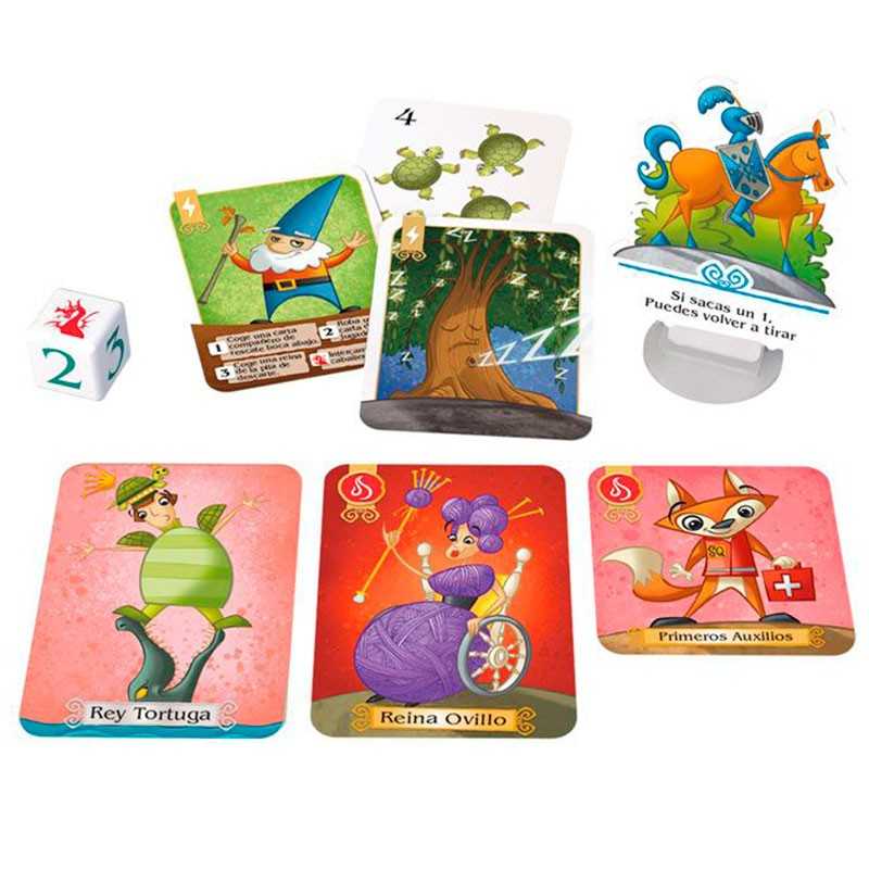Lúdilo Juego de Cartas Reinas Durmientes Dos ¡El Rescate!