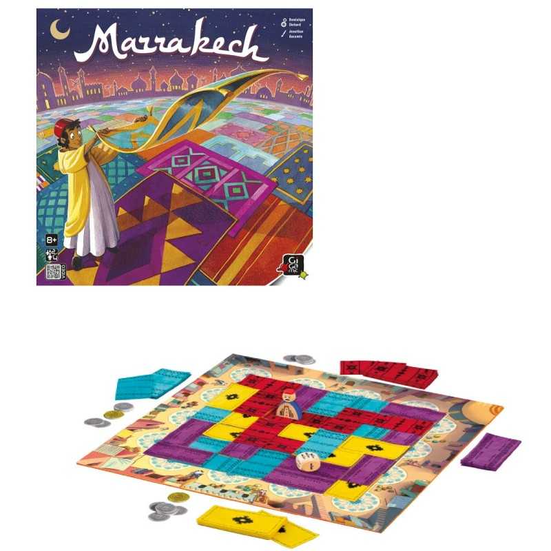 Gigamic Juego de mesa Marrakech Clásico Multi idioma