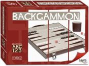 Juego de Mesa Backgammon Plegable en maletín