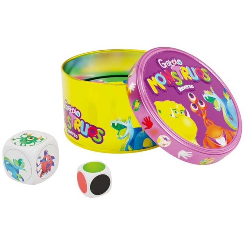 Lúdilo Juego de Mesa Grabolo Monstruos Reverso