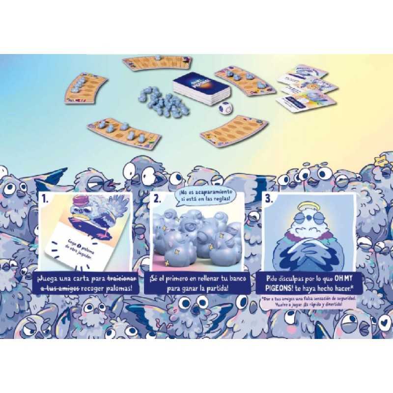 Ravensburger Juego de Mesa Oh my Pigeons! en castellano