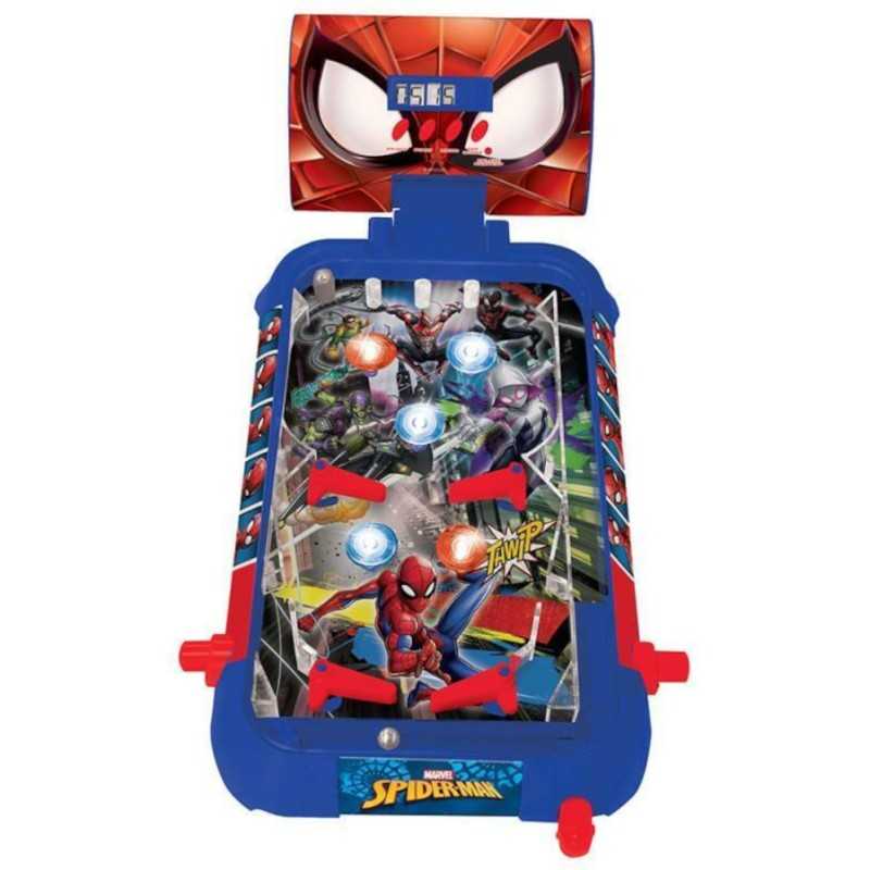 Spiderman Super Pinball Electrónico Spiderman de Marvel Flipper