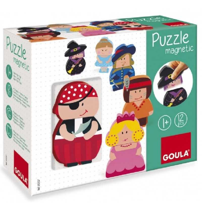 Diset Puzzle Personajes Magnéticos Infantil - Goula