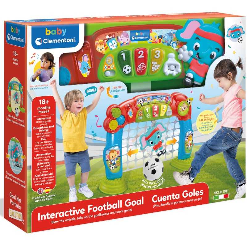 Clementoni Nueva Portería Infantil Cuenta Goles