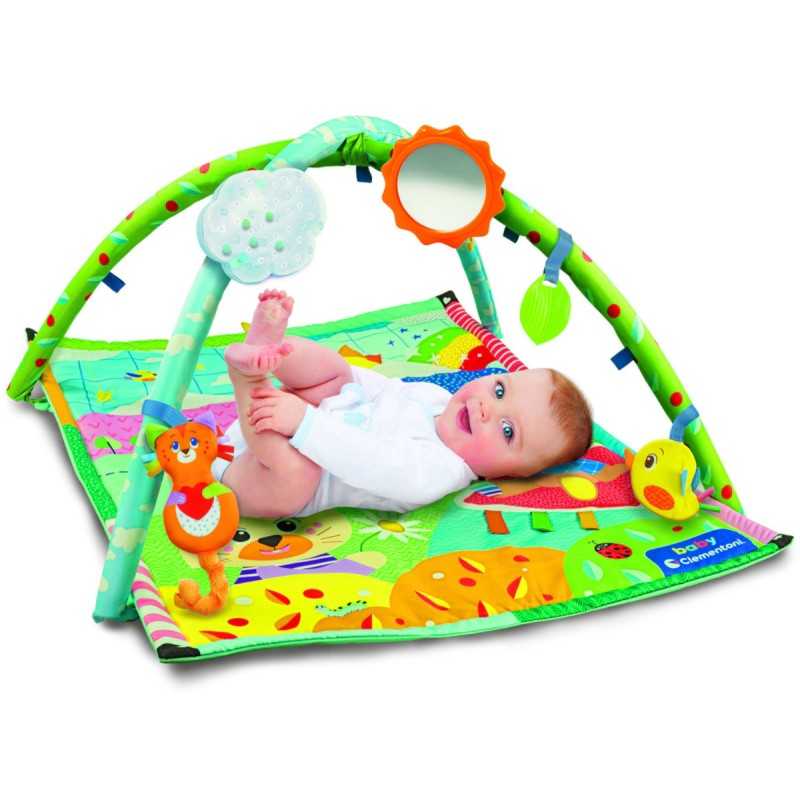 Clementoni Mi primer Gimnasio para Bebés Mis primeros descubrimientos