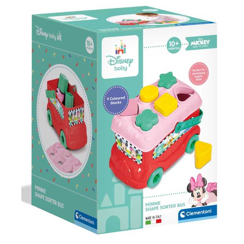 Mickey Mouse Autobús Baby Minnie Mouse Disney Formas y Colores