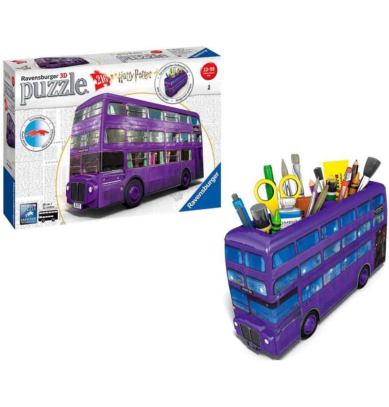 Harry Potter - Warner Bros Puzzle 3D Autobús noctámbulo Harry Potter