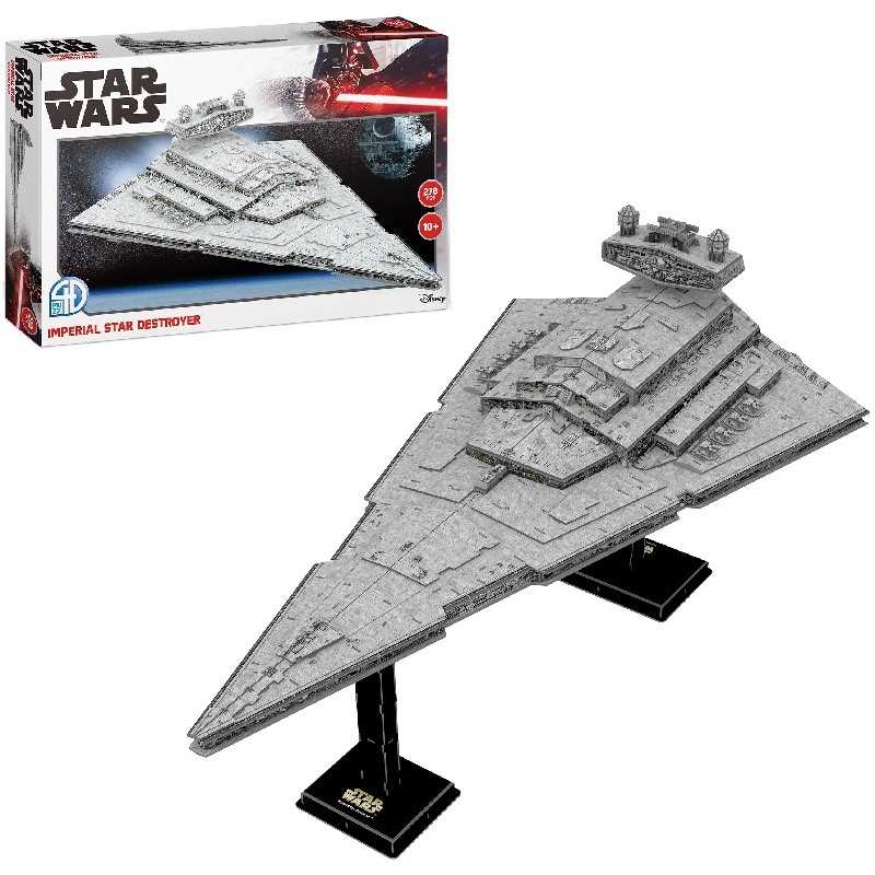 Star Wars Puzzle 3D Nave Destructor Estelar Imperial Stars Wars