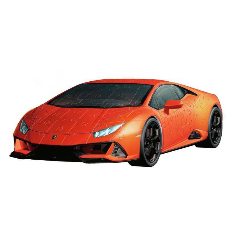 Ravensburger Puzzle 3D Lamborghini Huracán Evo Naranja